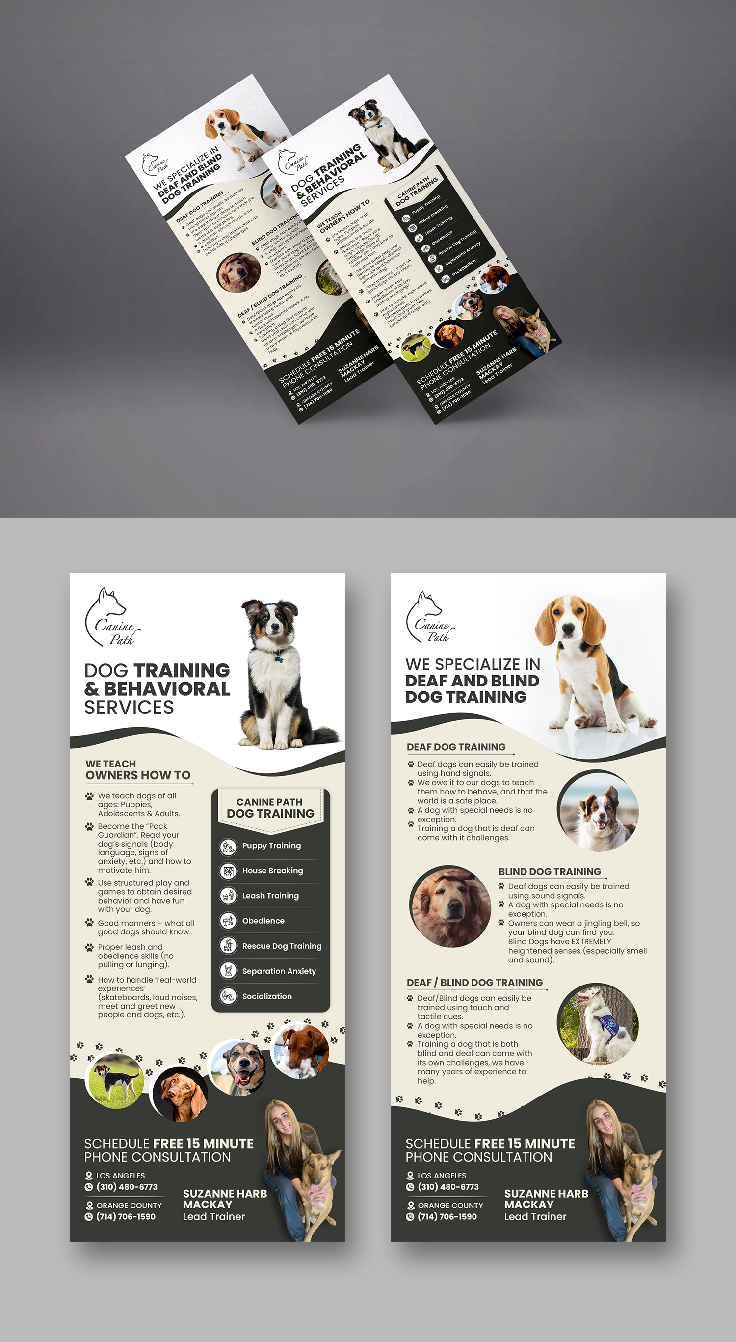 Diseño de Brochure por debdesign para Canine Path | Diseño: #30790288