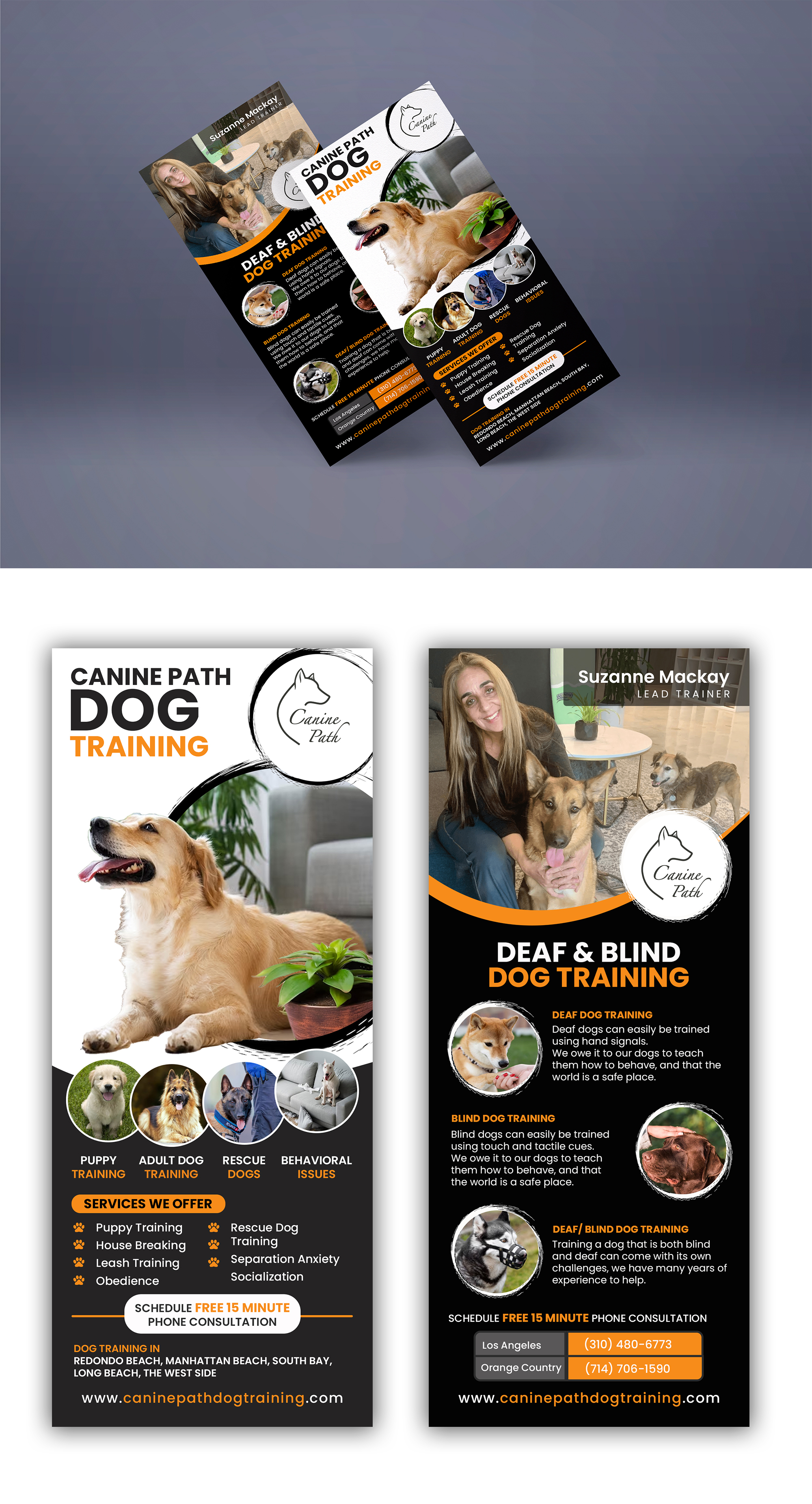 Diseño de Brochure por debdesign para Canine Path | Diseño #30790883