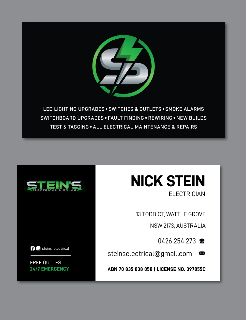 Business Card Design by H4R5Z for this project | Design #30785780