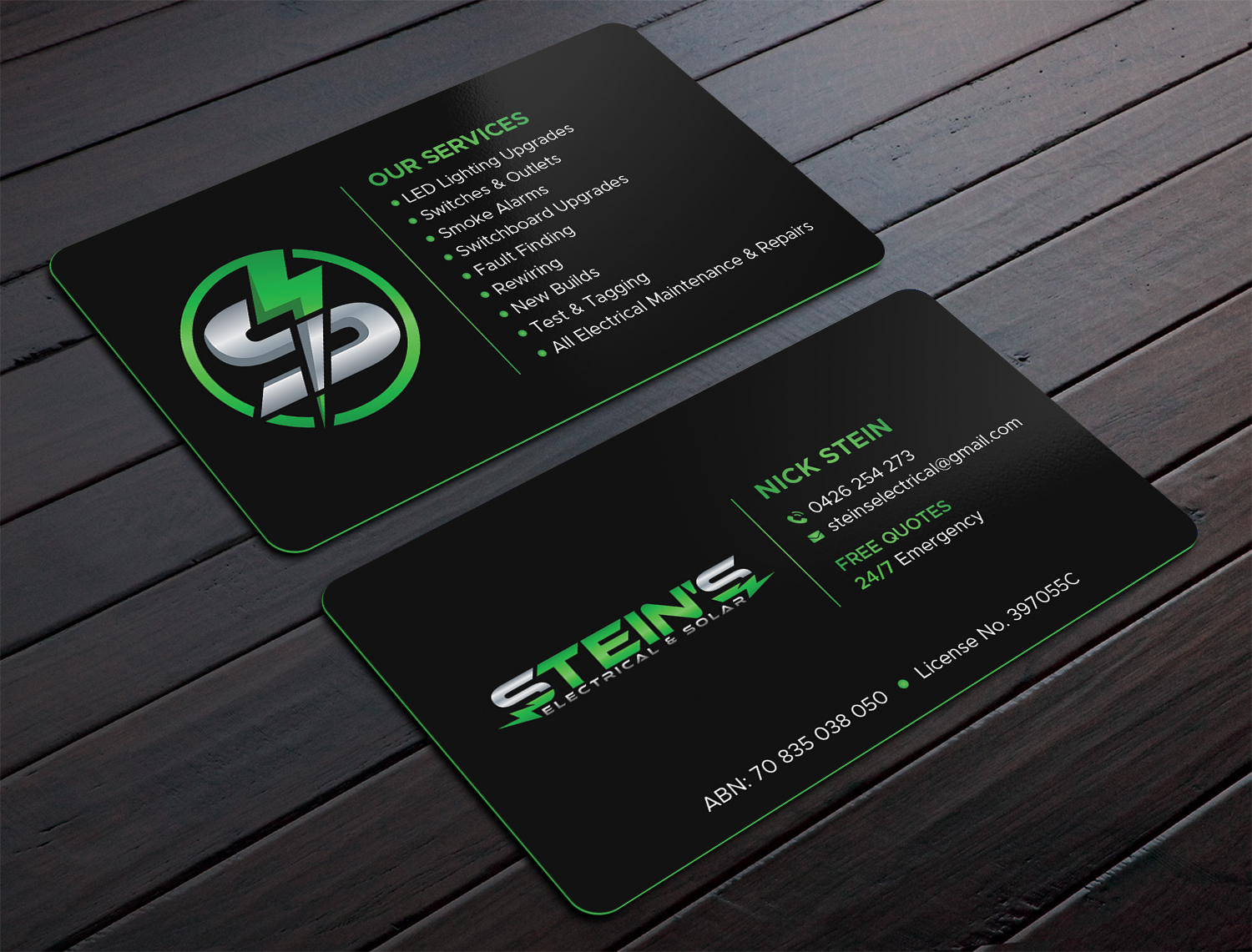Business Card Design by DesignShout for this project | Design #30786356