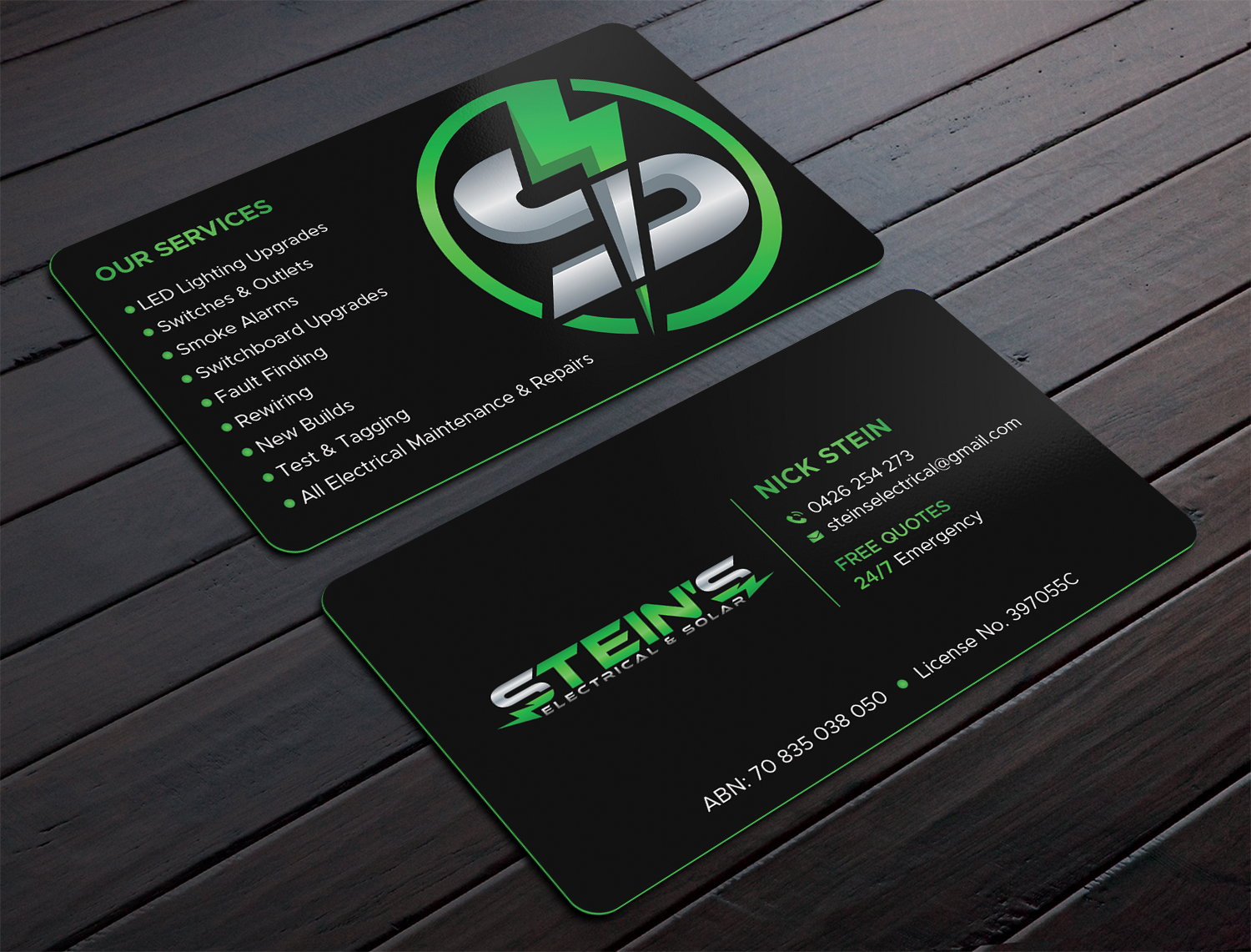 Business Card Design by DesignShout for this project | Design #30786357
