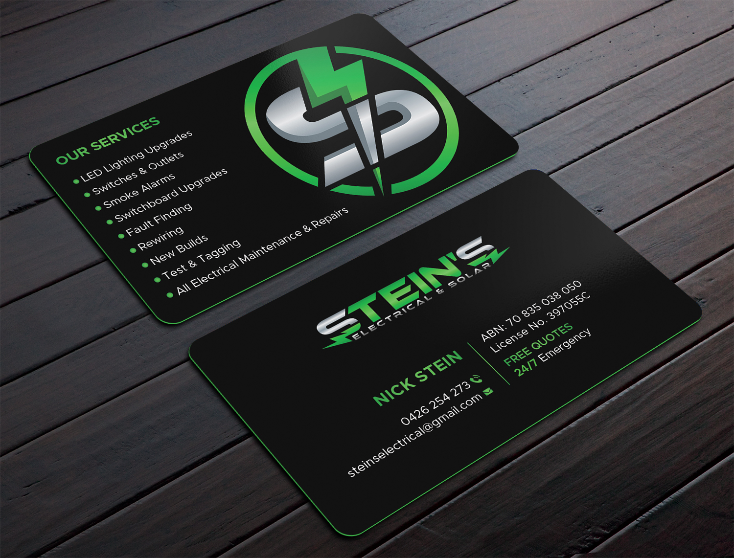 Business Card Design by DesignShout for this project | Design #30786435