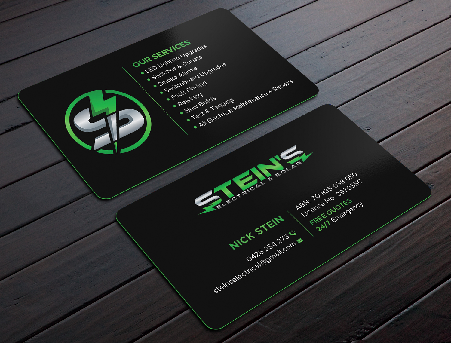 Business Card Design by DesignShout for this project | Design #30786437