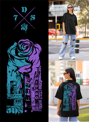 Diseño de Camiseta por DoppelGanger Studio para JDS- just deliver success  | Diseño: #30797456