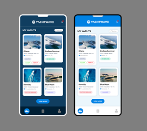 App Design by MAHABA for YachtWave | Design: #30789804
