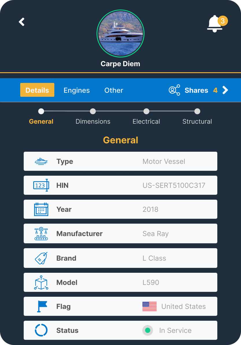 App Design by abu931102 for YachtWave | Design #30811600