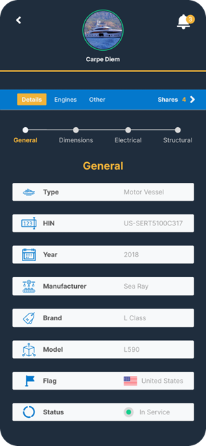 App-Design von abu931102 für YachtWave | Design: #30811607