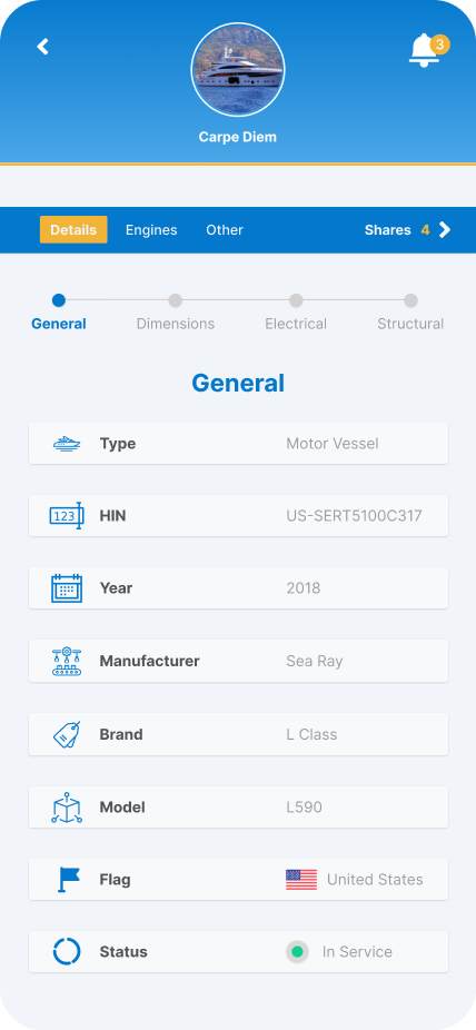App Design by abu931102 for YachtWave | Design #30811615