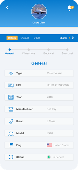 App-Design von abu931102 für YachtWave | Design: #30811615