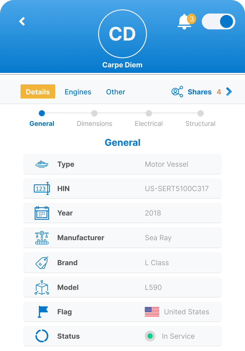 App-Design von abu931102 für YachtWave | Design #30811847
