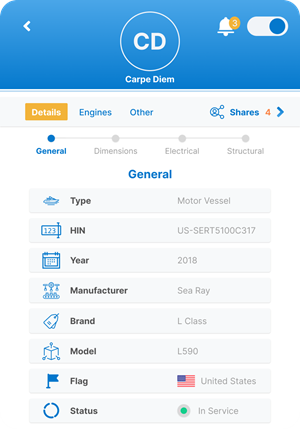 App-Design von abu931102 für YachtWave | Design: #30811847