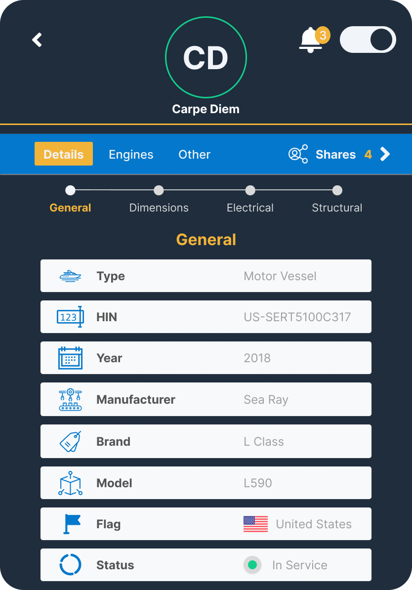 App Design by abu931102 for YachtWave | Design #30811854