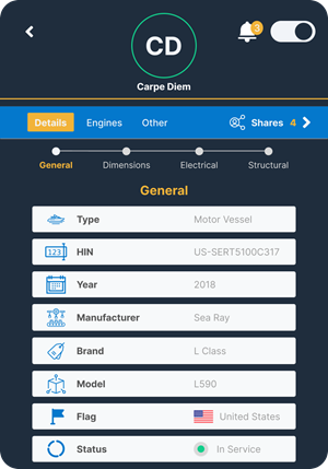 App-Design von abu931102 für YachtWave | Design: #30811854
