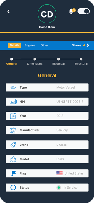 App-Design von abu931102 für YachtWave | Design: #30811858
