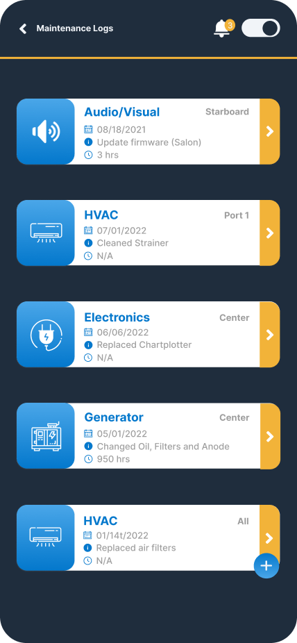 App-Design von abu931102 für YachtWave | Design #30811859