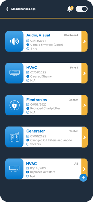 App-Design von abu931102 für YachtWave | Design: #30811859
