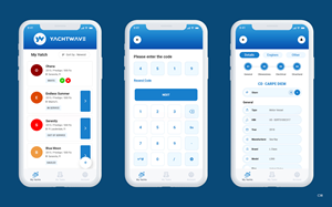 App Design by pb for YachtWave | Design: #30792940