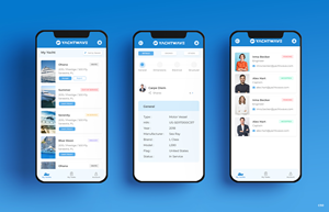 App Design by pb for YachtWave | Design: #30792943
