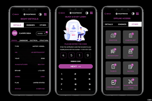 Diseño de aplicación (App) por pb para YachtWave | Diseño: #30792948