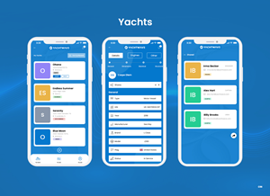 App Design by pb for YachtWave | Design: #30798789