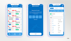 App Design by pb for YachtWave | Design: #30798792