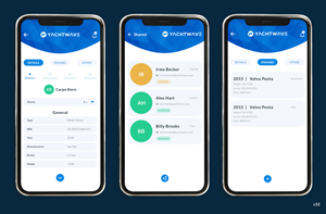 App Design by pb for YachtWave | Design: #30798793