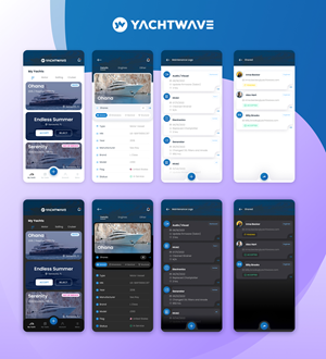 App Design by *mary for YachtWave | Design: #30802375