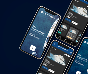App-Design von Fusionex Studio für YachtWave | Design: #30804096