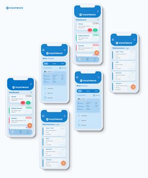 Diseño de aplicación (App) por AppGeek para YachtWave | Diseño: #30807729