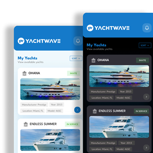 App-Design von Finley Johnson für YachtWave | Design: #30809401