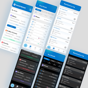 Diseño de aplicación (App) por Finley Johnson para YachtWave | Diseño: #31079809
