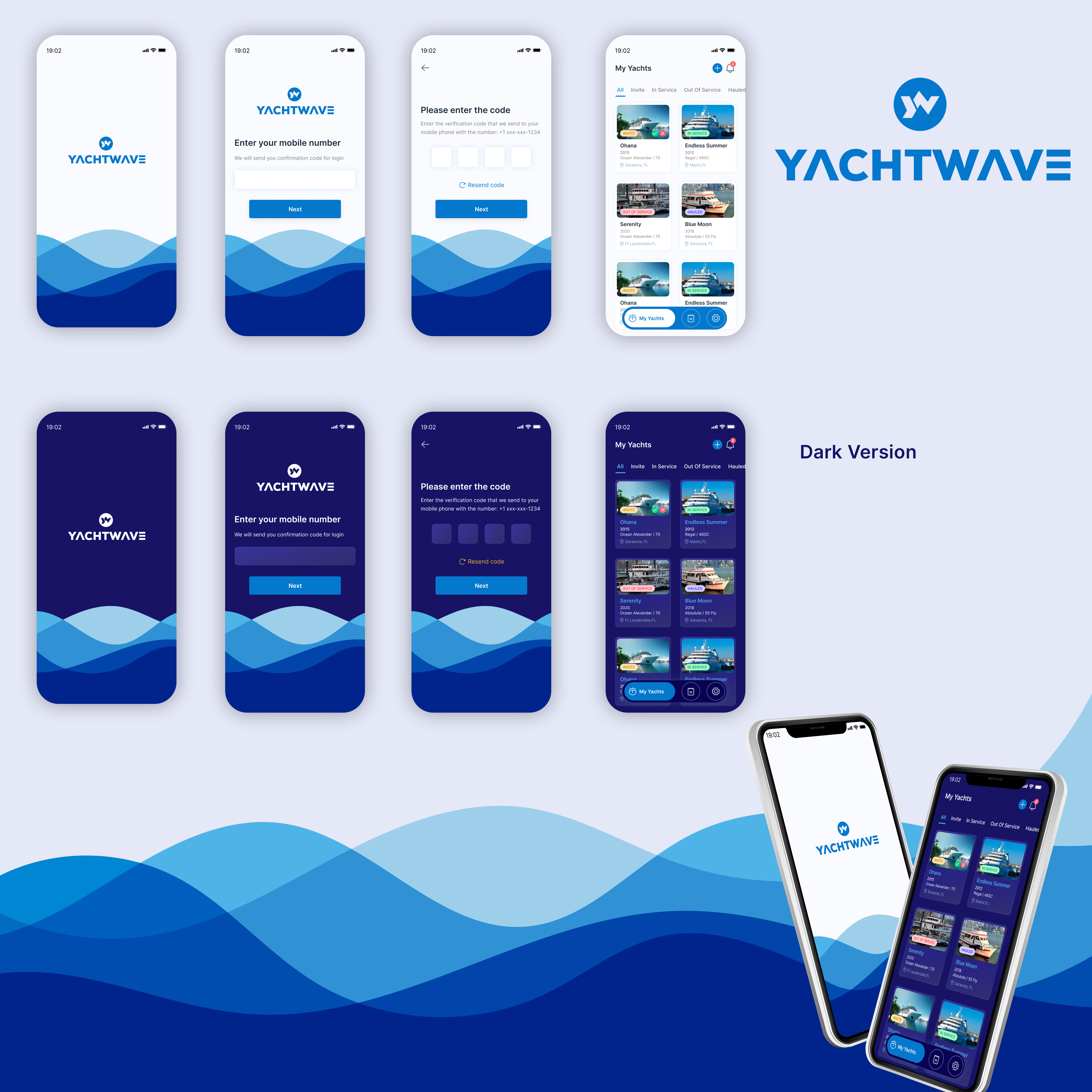 Design Application par designnik pour YachtWave | Design #30797481