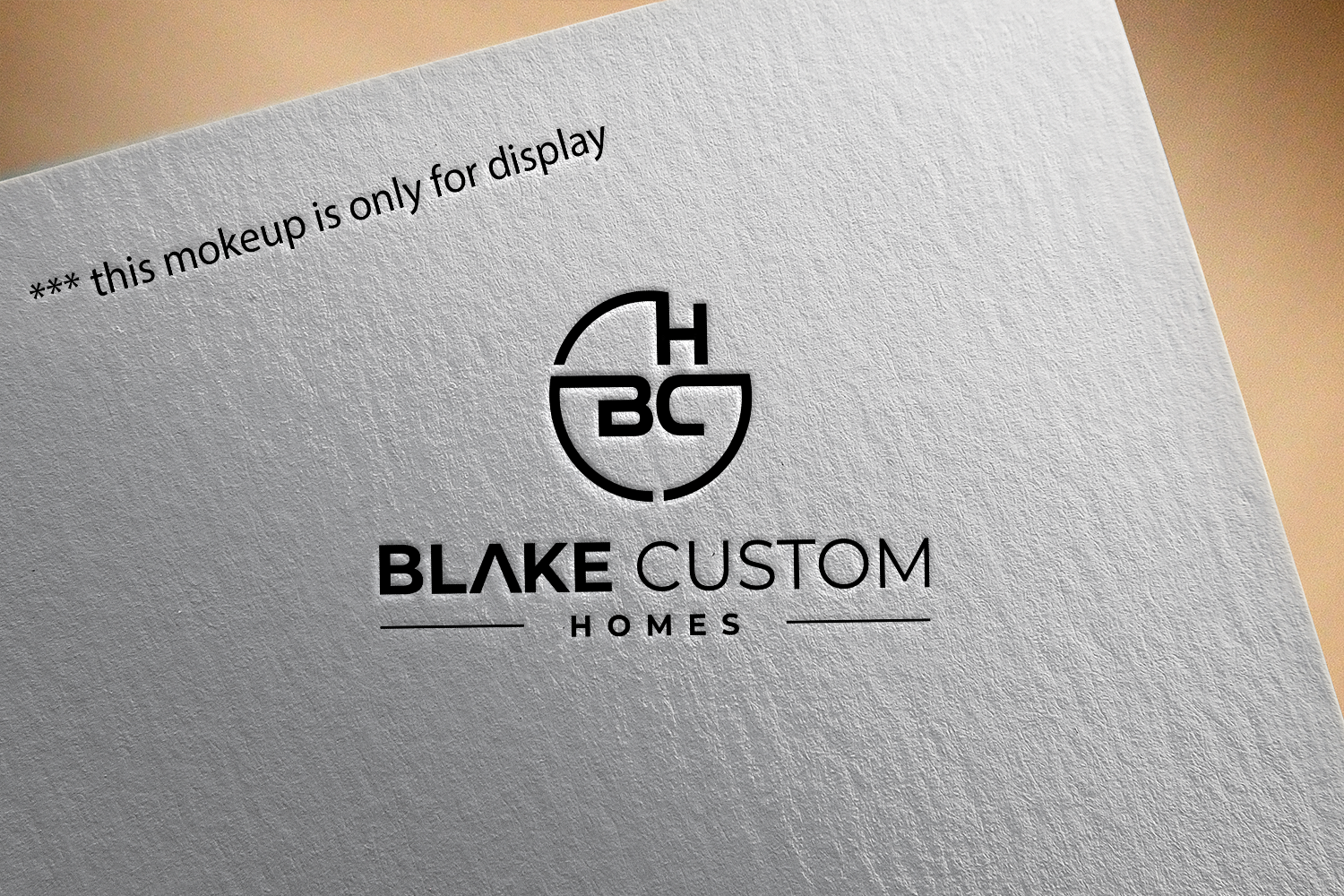 Design de Logo par RS_Design pour Blake Custom Homes | Design #30788892