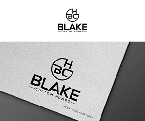 Logo Design by Srk pix!14 for Blake Custom Homes | Design: #30788386
