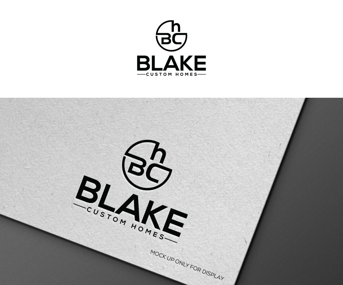 Logo Design by Srk pix!14 for Blake Custom Homes | Design #30788664