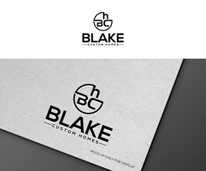Logo Design by Srk pix!14 for Blake Custom Homes | Design: #30788664