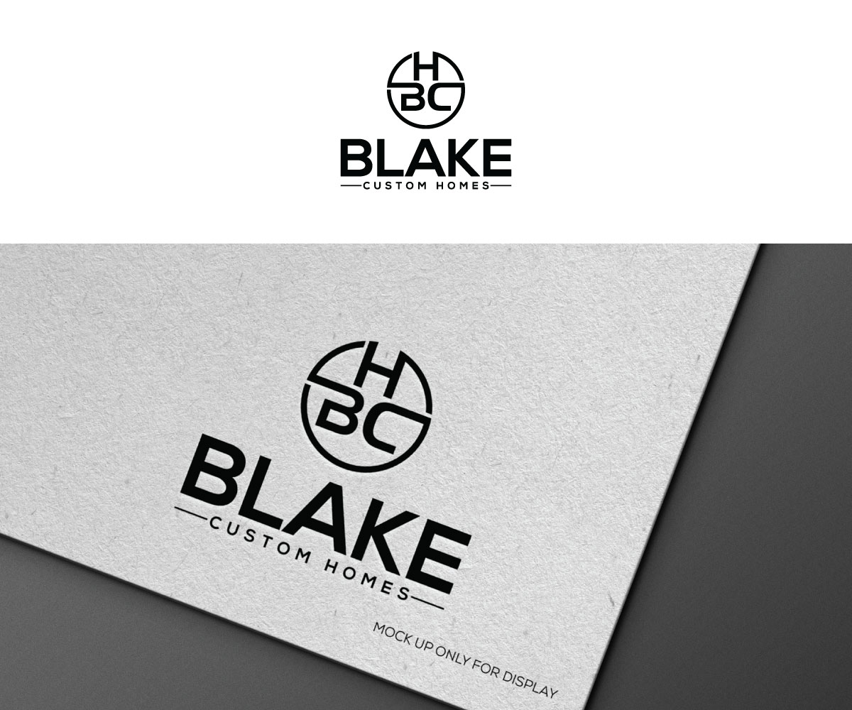 Logo Design by Srk pix!14 for Blake Custom Homes | Design #30788756