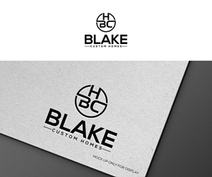 Logo Design by Srk pix!14 for Blake Custom Homes | Design: #30788756