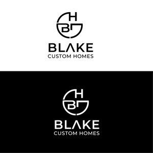 Logo Design by Graphixpointt for Blake Custom Homes | Design: #30788453
