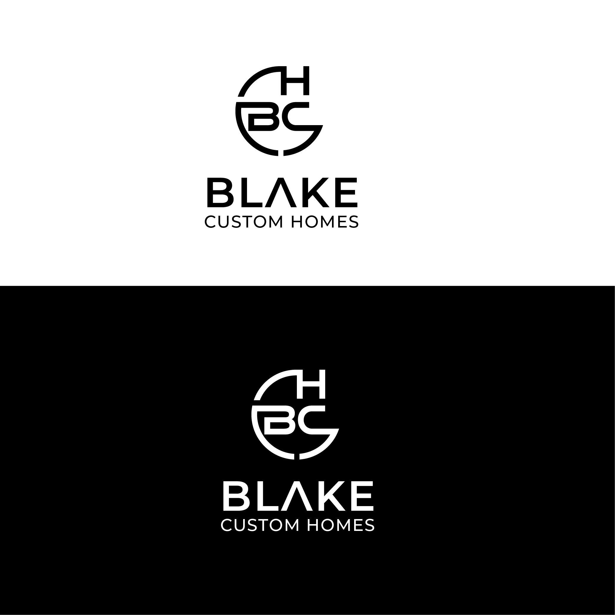 Logo Design by Graphixpointt for Blake Custom Homes | Design #30788498