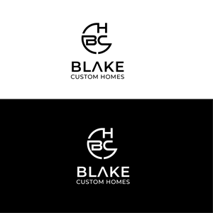 Logo Design by Graphixpointt for Blake Custom Homes | Design: #30788498