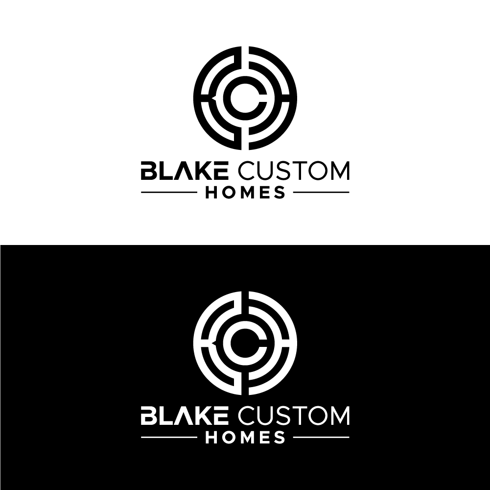 Logo Design by sengkuat for Blake Custom Homes | Design #30793244