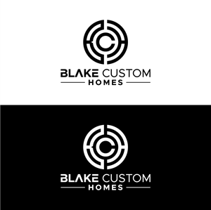 Logo Design by sengkuat for Blake Custom Homes | Design: #30793244