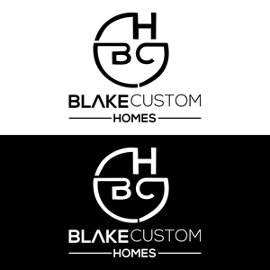Logo Design by pembalapgelap for Blake Custom Homes | Design: #30793307