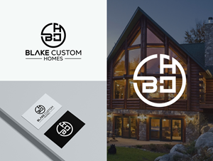 Logo Design by aexoagency for Blake Custom Homes | Design: #30788714