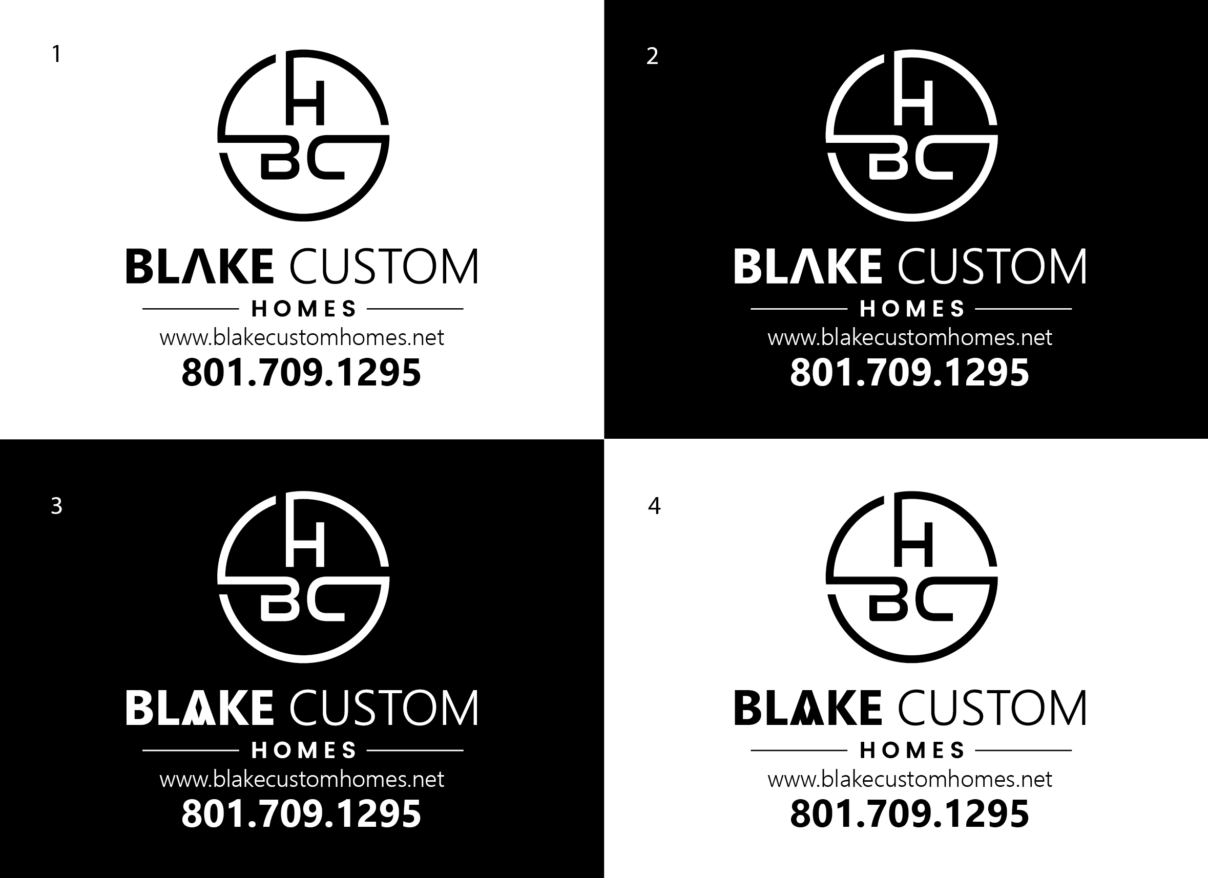Logo Design by geni for Blake Custom Homes | Design #30795033