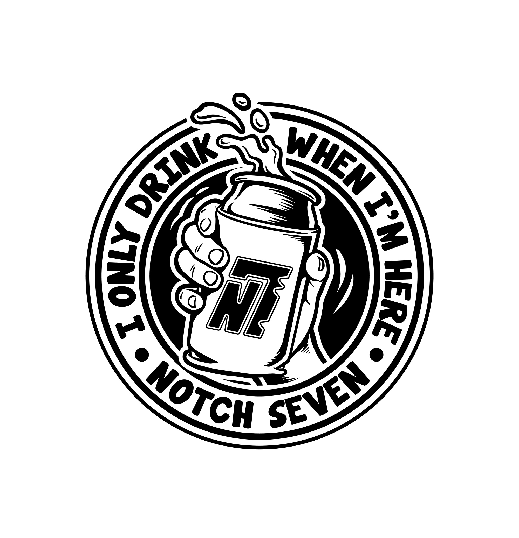 T-shirt Design by SangBlater for Notch 7 | Design: #30794630