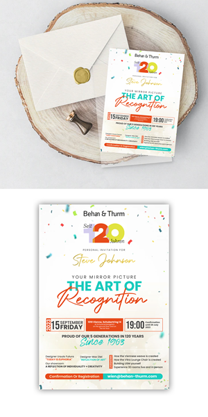 Invitation Design by debdesign for this project | Design: #30824555