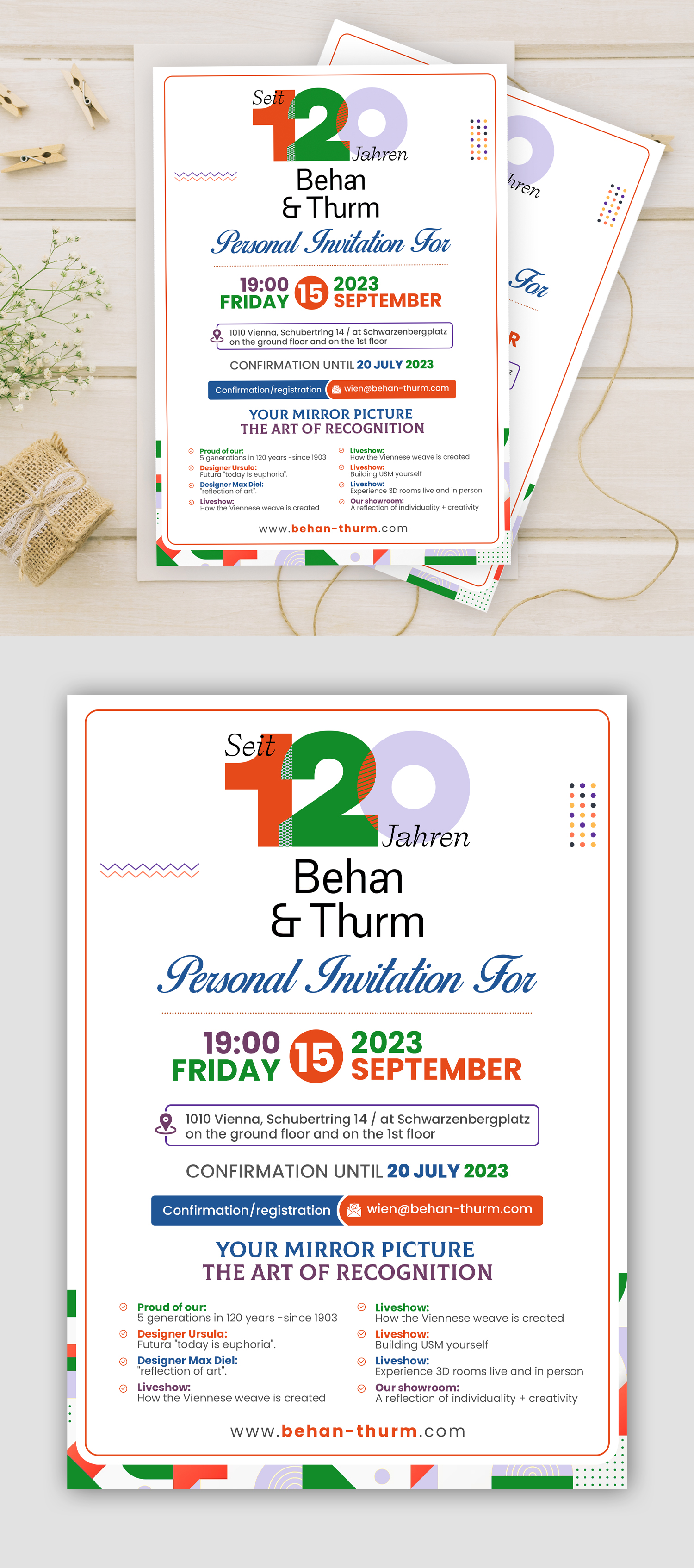 Invitation Design by debdesign for this project | Design #30825083