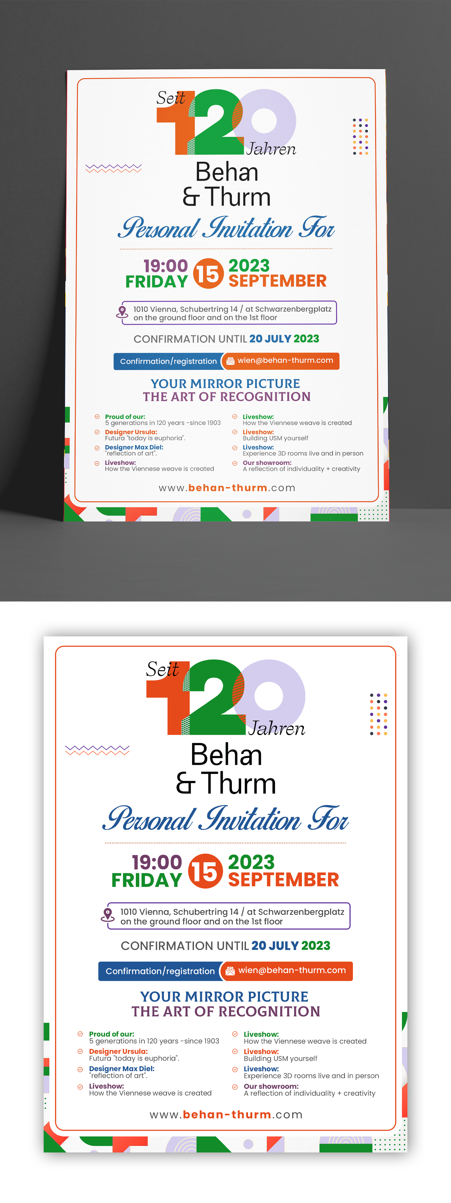 Invitation Design by debdesign for this project | Design #30825084